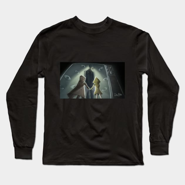 Little nightmares Long Sleeve T-Shirt by danas_fantasy